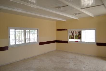 scuola di Dkeika (Area C): ristrutturazione di un’aula scolastica e sostituzione del soffitto