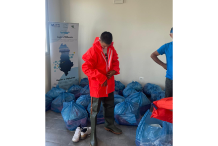 laghi d'albania pescatori materiali prova